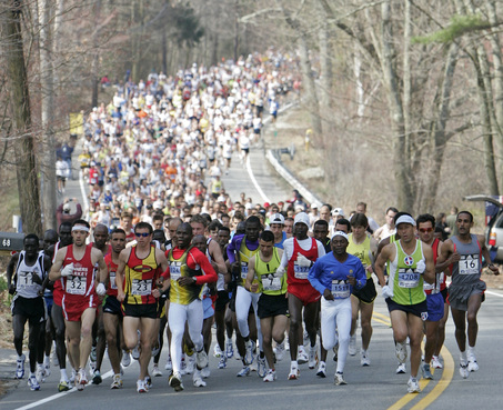 BOSTON MARATHON Monday… Looks like a nice day for the Marathon ...